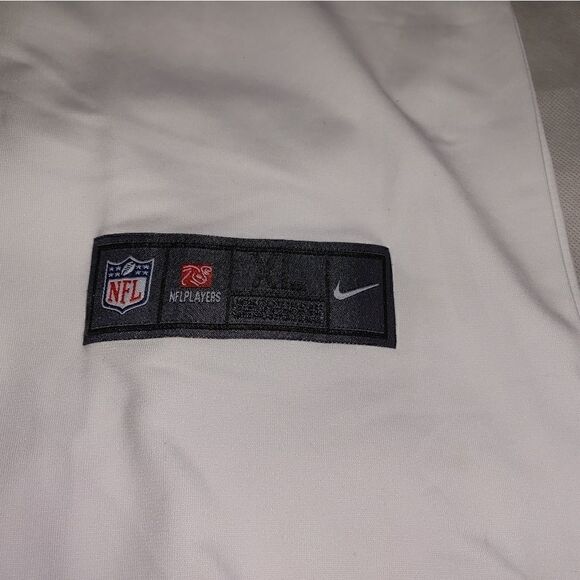 Jersey New York jets men's adams #33 white/green on field size XL - Picture 2 of 8